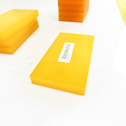 180mm x 100mm x 20mm Thick Urethane Block Pad Lot Of 9
