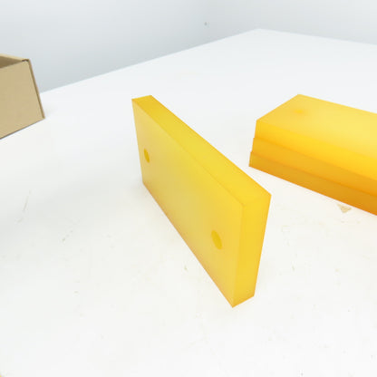 180mm x 100mm x 20mm Thick Urethane Block Pad Lot Of 9