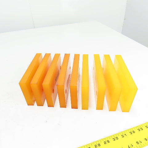 180mm x 100mm x 20mm Thick Urethane Block Pad Lot Of 9