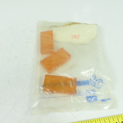 Minsumi 50mm x 25mm x 10mm Thick Urethane Block Pad Lot Of 3