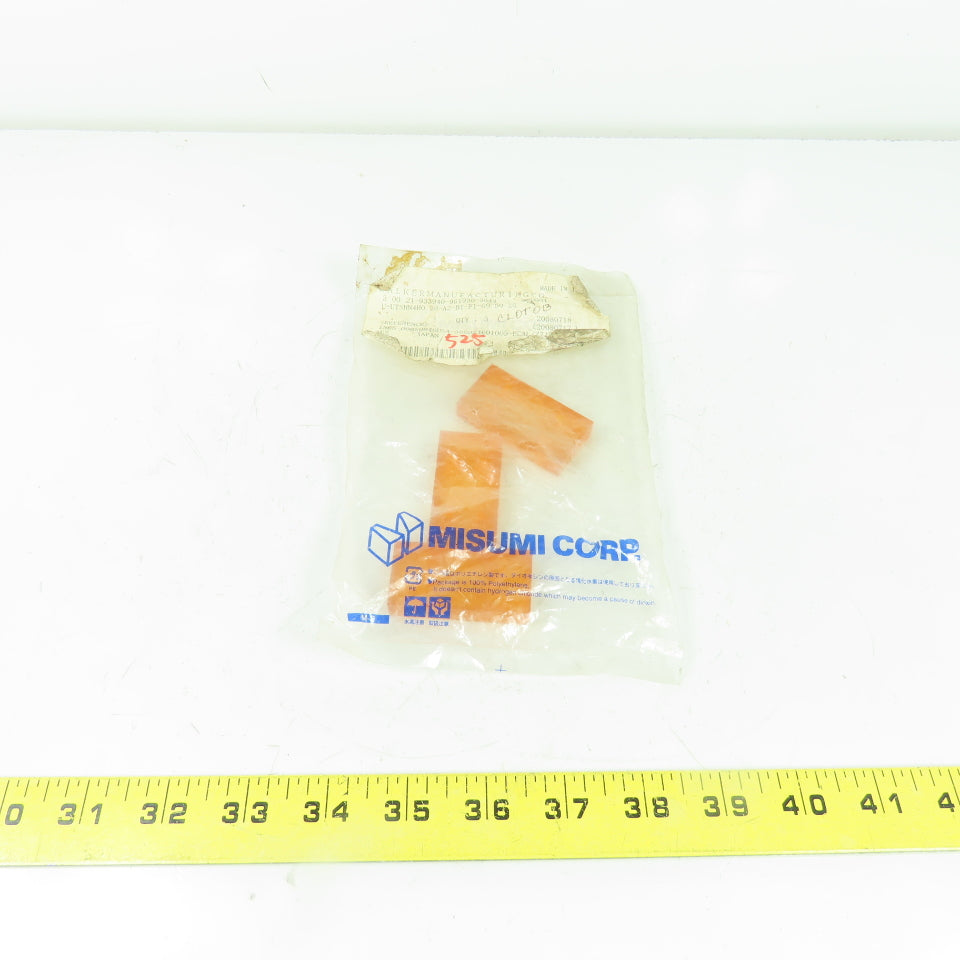 Minsumi 50mm x 25mm x 10mm Thick Urethane Block Pad Lot Of 3