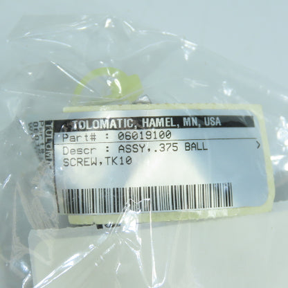 Tolomatic 06019100 3/8" 0.375 Ball Screw Nut Assembly TK10 THK BTP0308-5