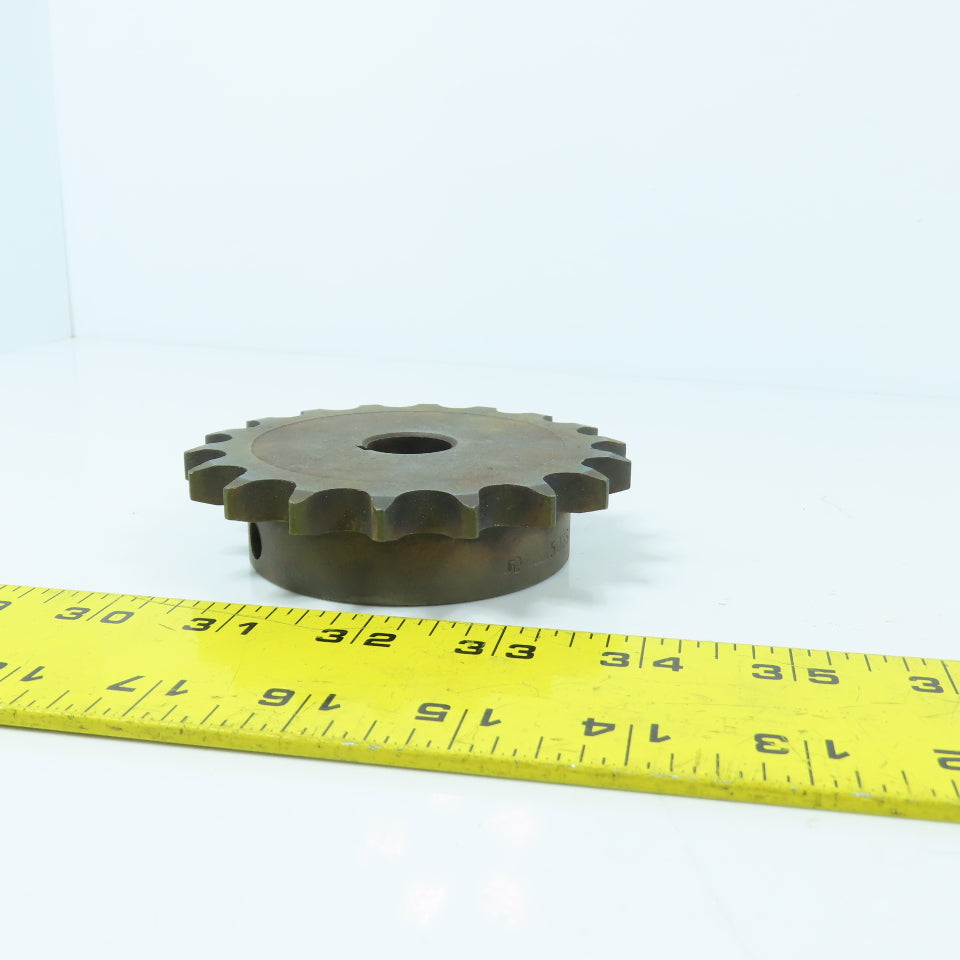 Martin 50BS18 No. 50 5/8" Pitch Roller Chain Sprocket 3/4" Bore 18 Teeth