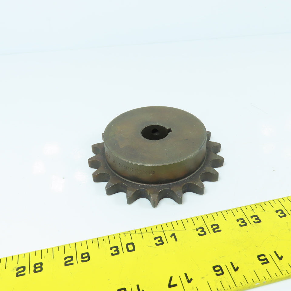 Martin 50BS18 No. 50 5/8" Pitch Roller Chain Sprocket 3/4" Bore 18 Teeth