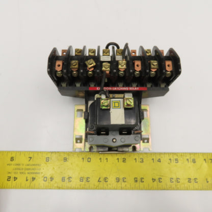 Square D LL0 60 600V AC 250VDC Max Lighting Contactor 120V Coil