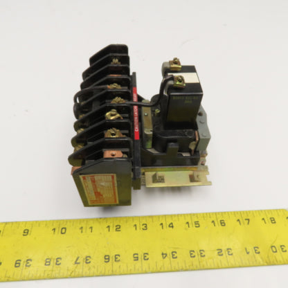 Square D LL0 60 600V AC 250VDC Max Lighting Contactor 120V Coil