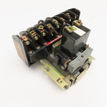 Square D LL0 60 600V AC 250VDC Max Lighting Contactor 120V Coil