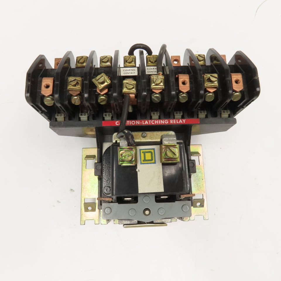 Square D LL0 60 600V AC 250VDC Max Lighting Contactor 120V Coil