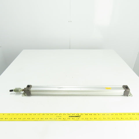 Parker P1DYS040MCE0600FFNNN 40mm Bore 600mm Stroke Double Acting Air Cylinder