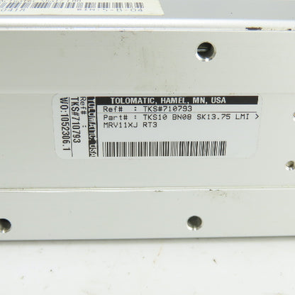 Tolomatic TKS#710793 TKS10 BN08 SK13.75 Ball Screw Linear Actuator 13-3/4"Stroke
