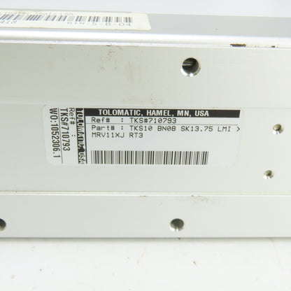 Tolomatic TKS#710793 TKS10 BN08 SK13.75 Ball Screw Linear Actuator 13-3/4"Stroke