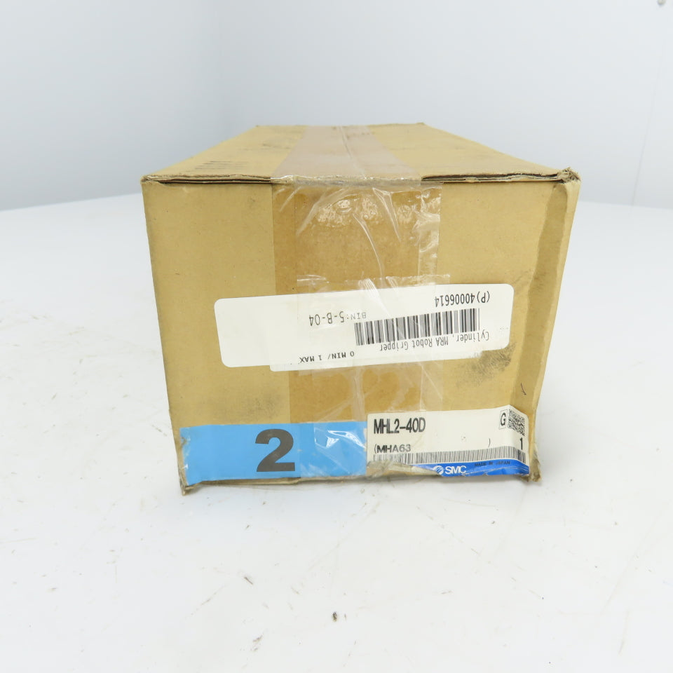SMC MHL2-40D Parallel Pneumatic Air Gripper 288mm Open 188mm Close NEW