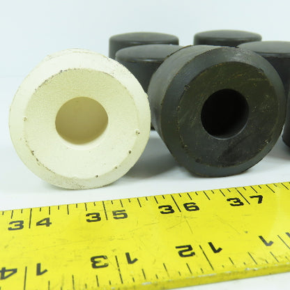 Vaughan Rubber Mallet 2" Replacement Head Tip (6 Black) (1 White) Lot Of 7