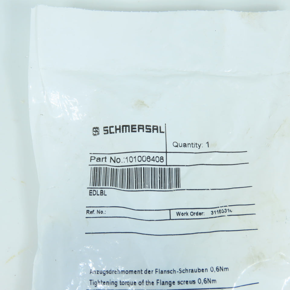 Schmersal 101006408 Blue Illuminated Pushbutton Switch