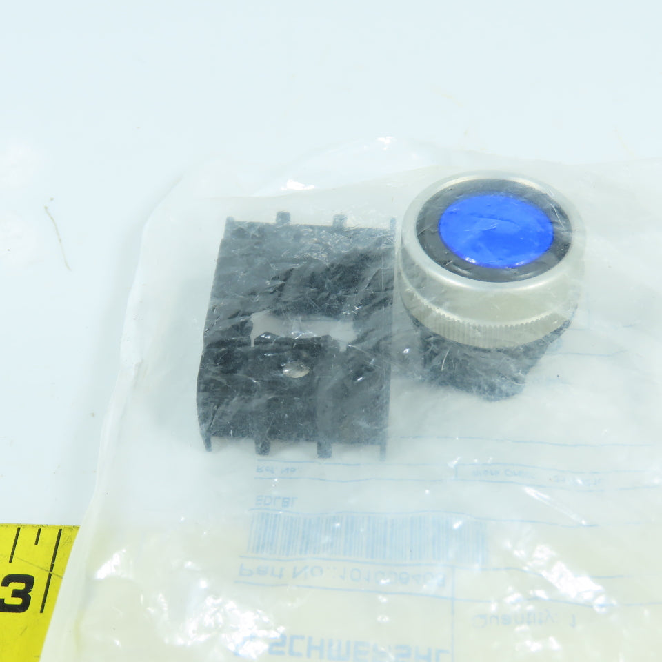 Schmersal 101006408 Blue Illuminated Pushbutton Switch