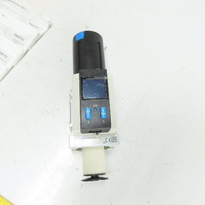 Festo MS6-LFR-1/2-D7-E-U-V-AD1-AS-Z Pneumatic Filter Regulator 1/2" NPT NEW