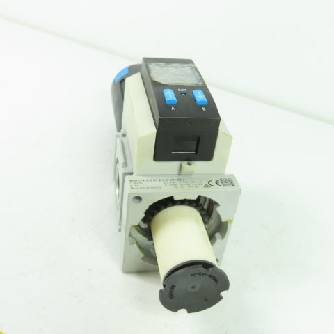 Festo <-- MS6-LFR-1/2-D7-E-U-V-AD1-AS-Z Pneumatic Filter Regulator 1/2" NPT NEW