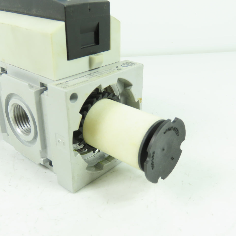 Festo <-- MS6-LFR-1/2-D7-E-U-V-AD1-AS-Z Pneumatic Filter Regulator 1/2" NPT NEW