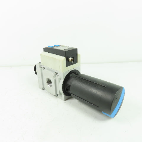 Festo <-- MS6-LFR-1/2-D7-E-U-V-AD1-AS-Z Pneumatic Filter Regulator 1/2" NPT NEW