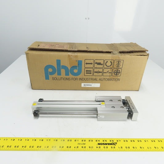 PHD SLC83 X 250 -AE-AR-J 8-L9-M Pneumatic Slide And Cylinder 250mm Stroke NEW