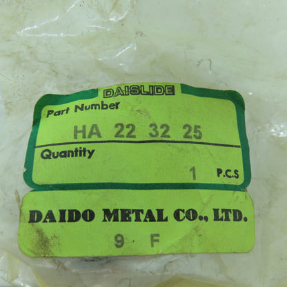 Daido HA223225 Straight Linear Plain Brass Bushing 32mm OD x 22mm ID Lot Of 2