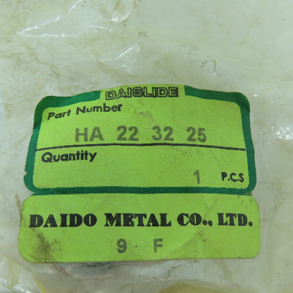 Daido HA223225 Straight Linear Plain Brass Bushing 32mm OD x 22mm ID Lot Of 2