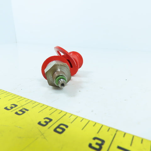 CEJN 10 358 6287 G 1/4" Snap-Check Nipple for  Nitrogen Gas 600 Bar Max