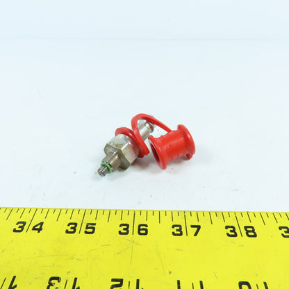 CEJN 10 358 6287 G 1/4" Snap-Check Nipple for  Nitrogen Gas 600 Bar Max