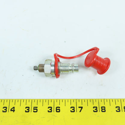 CEJN 10 358 6287 G 1/4" Snap-Check Nipple for  Nitrogen Gas 600 Bar Max