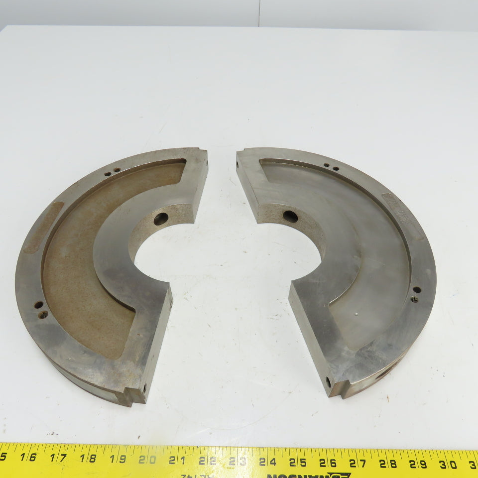 Select-Tool 10M16045 D2 58-60RC Steel Chuck Jaw Set 121.1mm ID 360mm OD