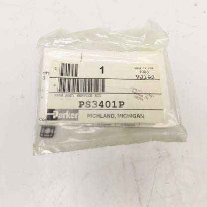 Parker PS3401P 2 Position Body Valve Service Kit