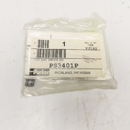 Parker PS3401P 2 Position Body Valve Service Kit