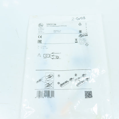 IFM MK5138 MTK3020BBPKG/A/0,3M/ZH/AS T-Slot Cylinder Sensor 10-30 VDC NEW