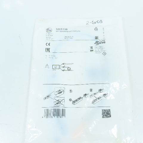 IFM MK5138 MTK3020BBPKG/A/0,3M/ZH/AS T-Slot Cylinder Sensor 10-30 VDC NEW