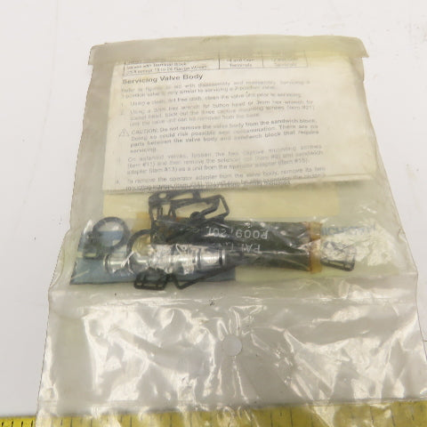 Parker PS3402P 3 Position Body Valve Service Kit