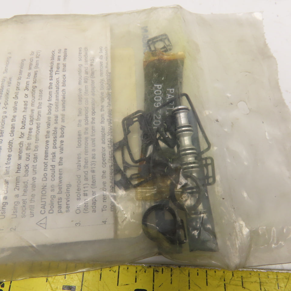 Parker PS3402P 3 Position Body Valve Service Kit