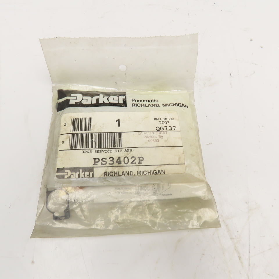 Parker PS3402P 3 Position Body Valve Service Kit