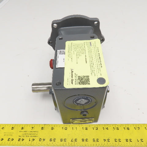 Boston Gear F721-30KZ-B5-J1-RO 30:1 Ratio 58RPM Output Right Angle Gear Reducer