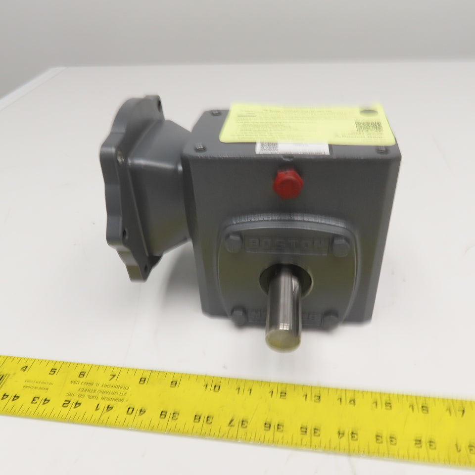 Boston Gear F721-30KZ-B5-J1-RO 30:1 Ratio 58RPM Output Right Angle Gear Reducer