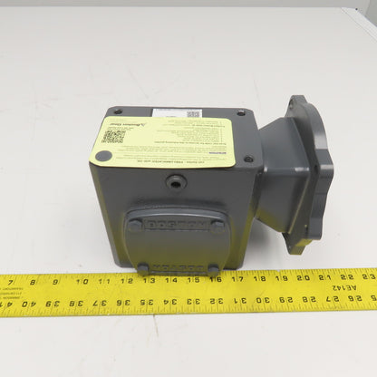 Boston Gear F721-30KZ-B5-J1-RO 30:1 Ratio 58RPM Output Right Angle Gear Reducer