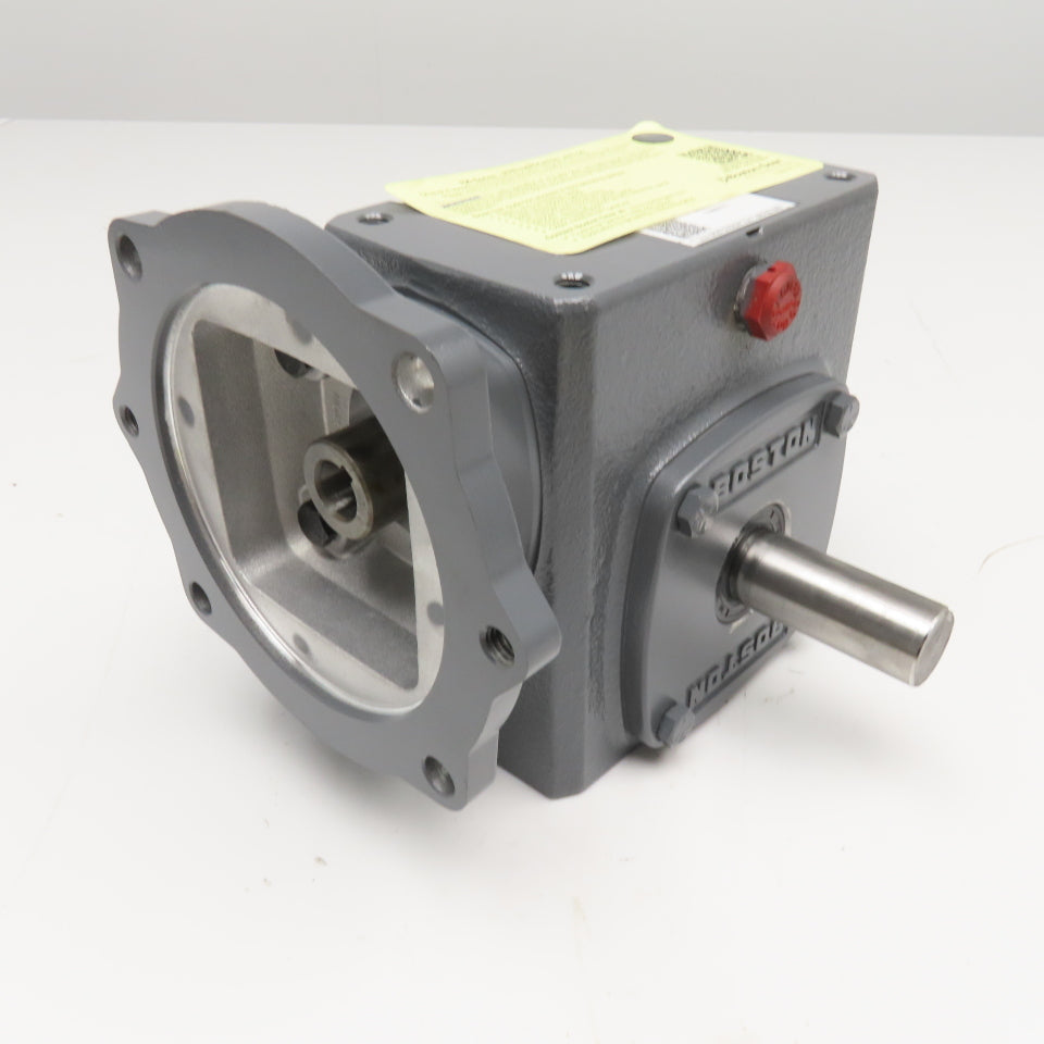Boston Gear F721-30KZ-B5-J1-RO 30:1 Ratio 58RPM Output Right Angle Gear Reducer