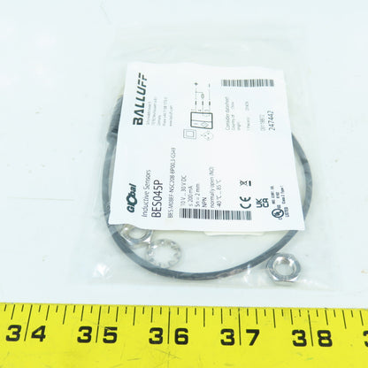 Balluff BES045P BES M08EF-NSC20B-BP00,3-GS49 Proximity Sensor 10-30 VDC (NO) NEW