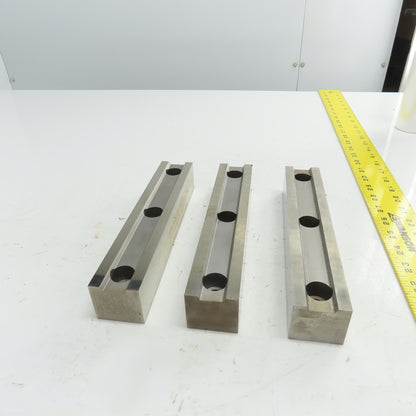 Lower Shear Blade For Luver Tooling 8-7/8"L x1-5/8"W x 1-1/2"H Lot Of 3