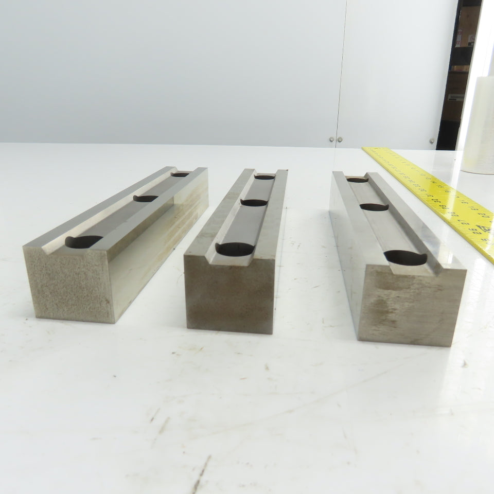 Lower Shear Blade For Luver Tooling 8-7/8"L x1-5/8"W x 1-1/2"H Lot Of 3