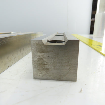 Lower Shear Blade For Luver Tooling 8-7/8"L x1-5/8"W x 1-1/2"H Lot Of 3