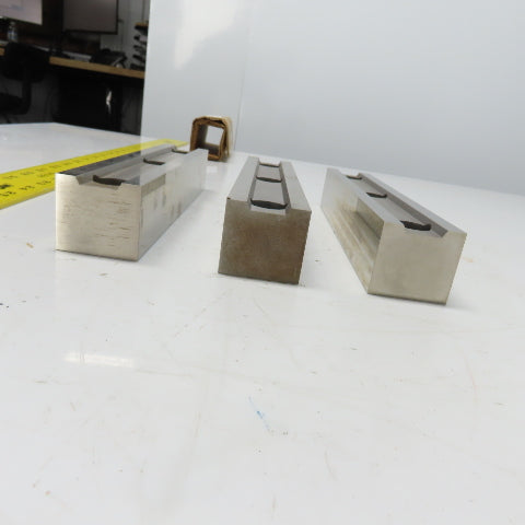 Lower Shear Blade For Luver Tooling 8-7/8"L x1-5/8"W x 1-1/2"H Lot Of 3