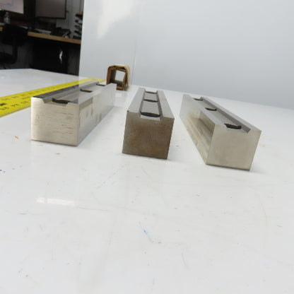 Lower Shear Blade For Luver Tooling 8-7/8"L x1-5/8"W x 1-1/2"H Lot Of 3
