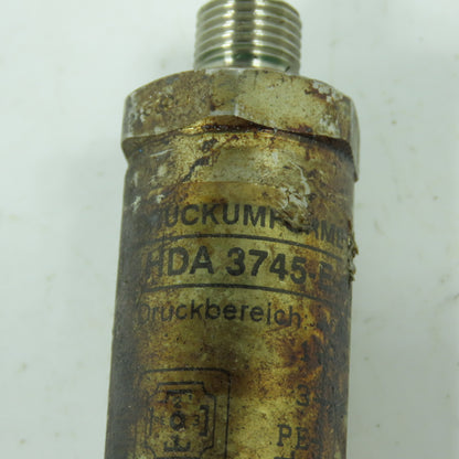 Hydac HAD 3745-E-400-000 905214 1/4" Pressure Transmitter 12-30 VDC 0-400 Bar
