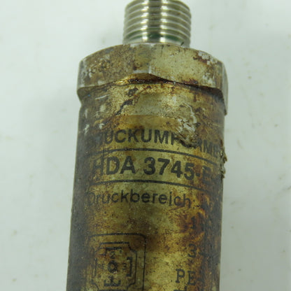 Hydac HAD 3745-E-400-000 905214 1/4" Pressure Transmitter 12-30 VDC 0-400 Bar