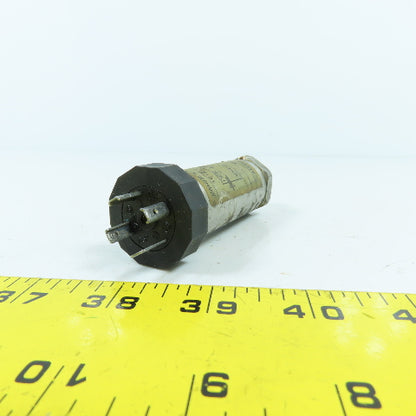 Hydac HAD 3745-E-400-000 905214 1/4" Pressure Transmitter 12-30 VDC 0-400 Bar